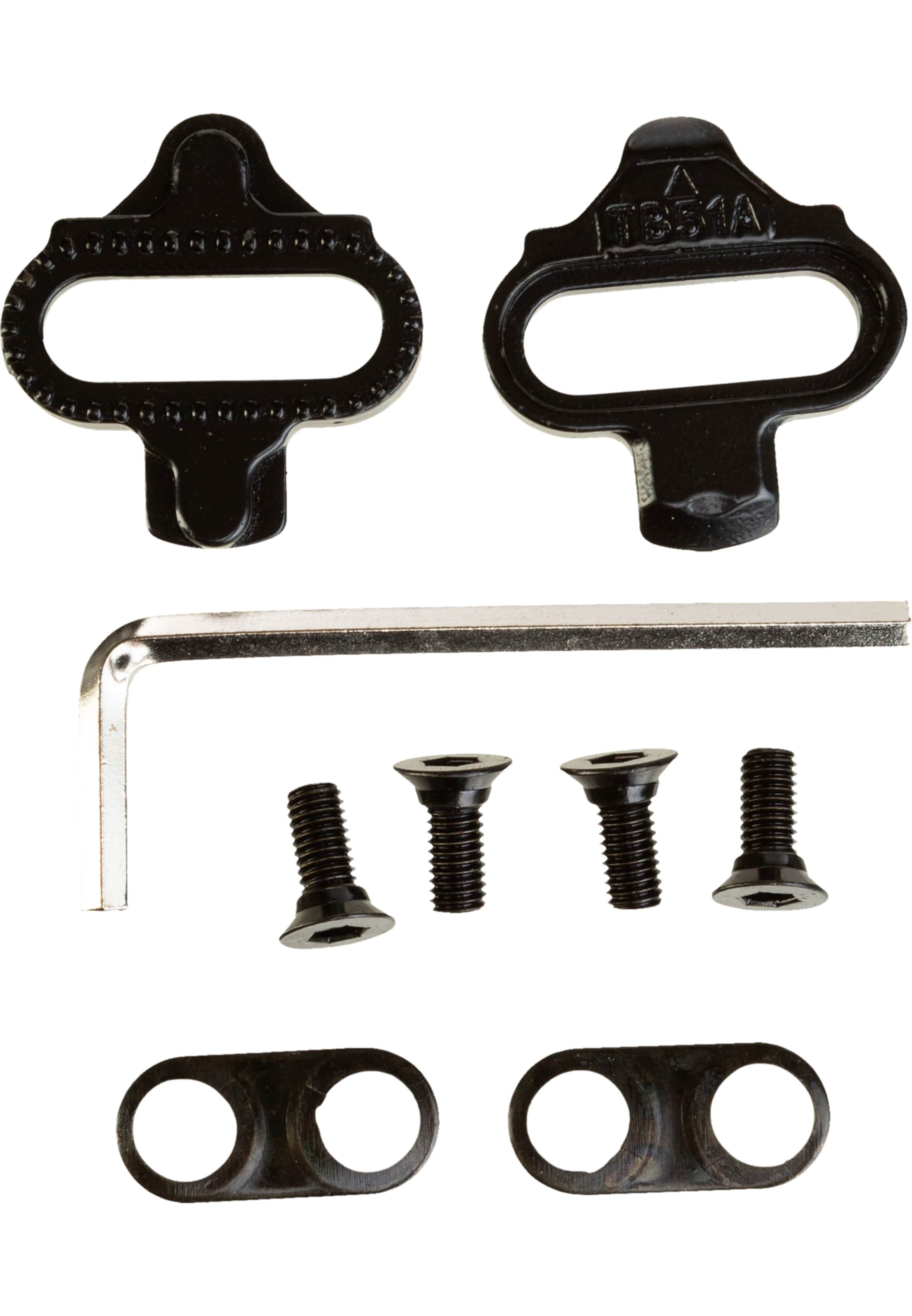 ENDURANCE Schuhplatten in Schwarz: Vorderseite