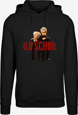 Sweat-shirt 'Disney Muppets Old school' F4NT4STIC en noir : devant
