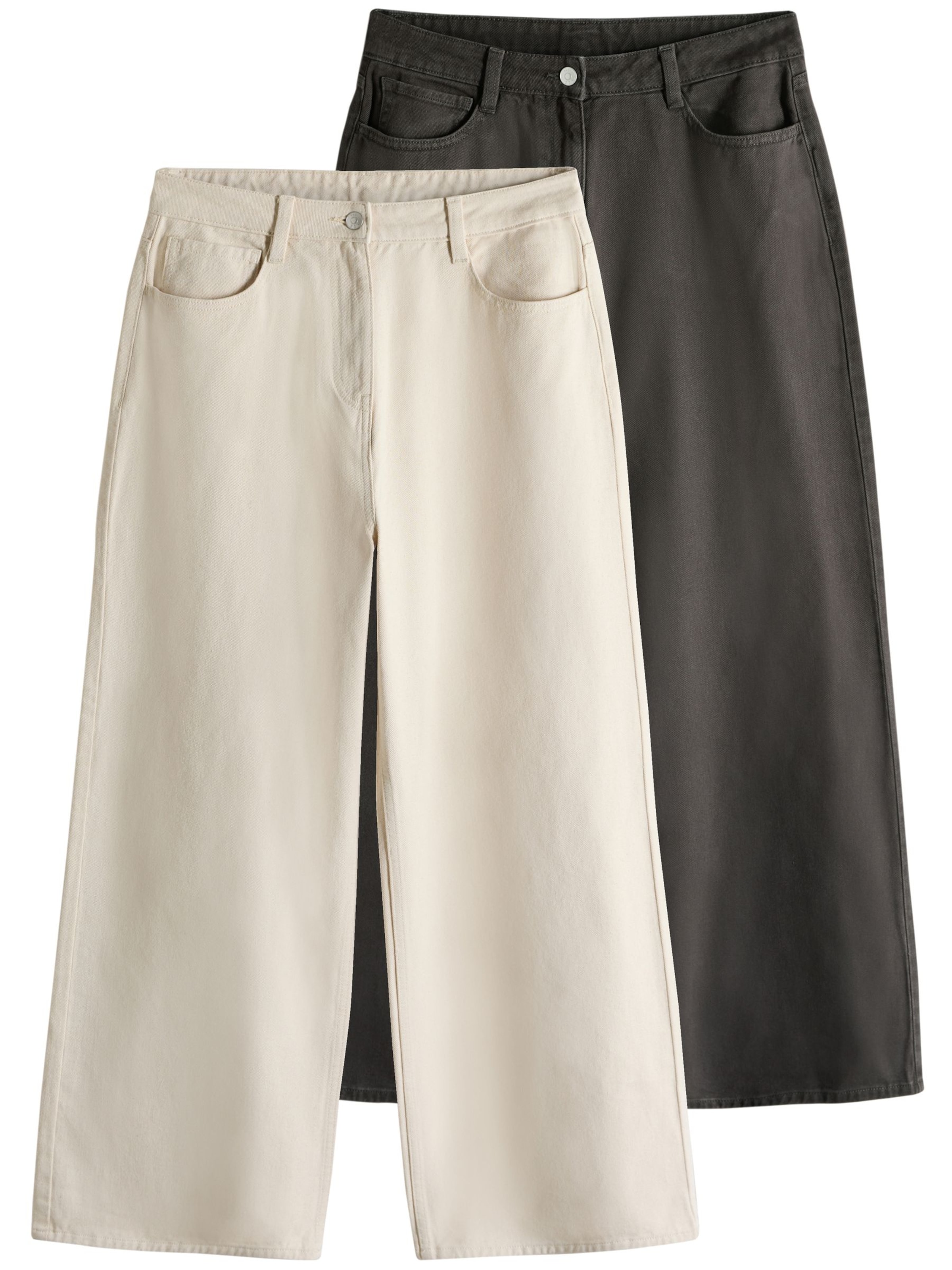 brūns The Set Standarta Džinsi: no priekšpuses