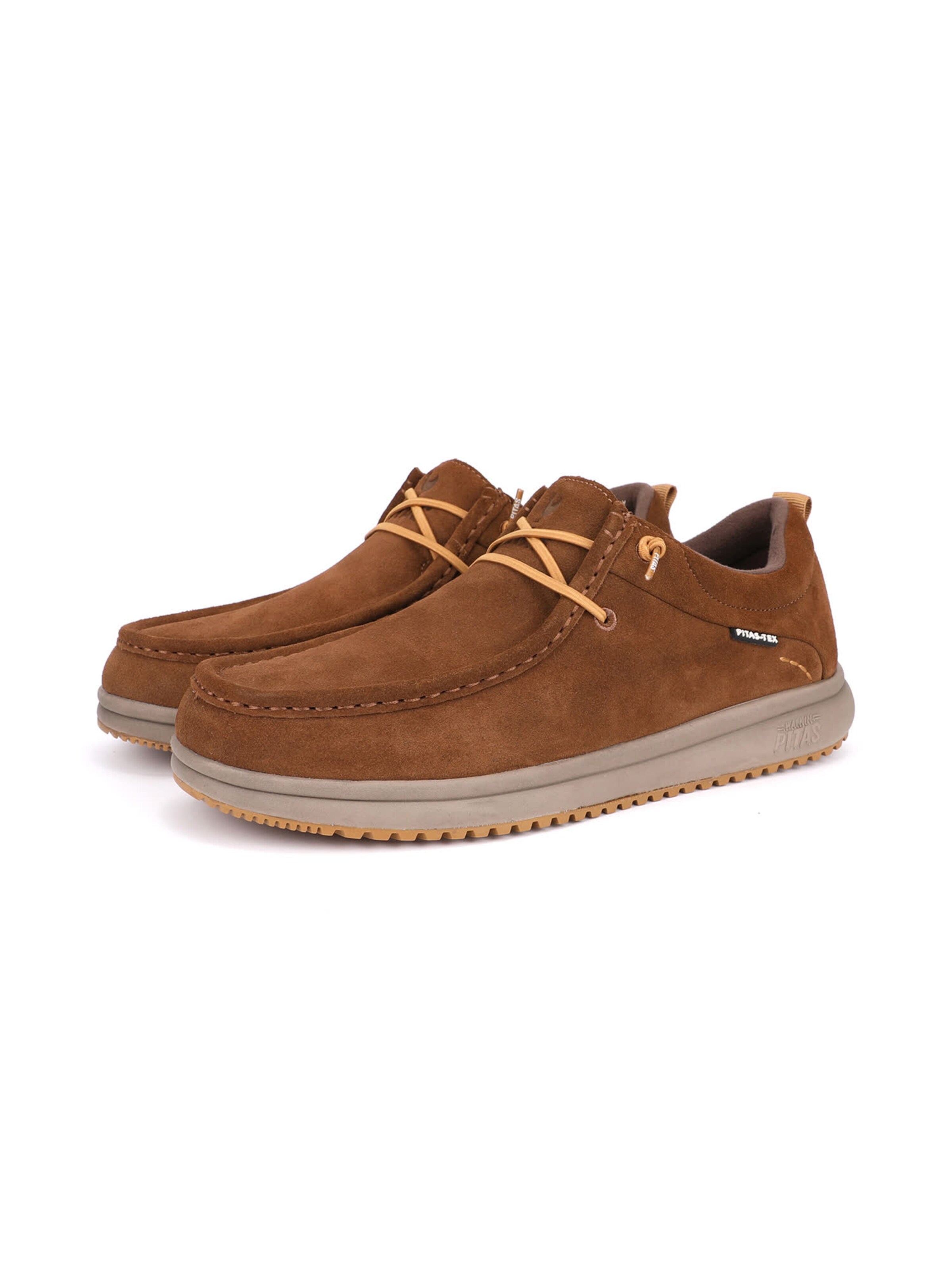 Walk In Pitas Moccasin 'Osaka' in Brown: front