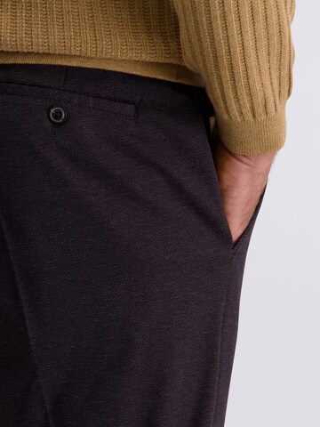 PIERRE CARDIN Slimfit Broek 'Rick' in Zwart