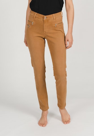 Angels Slim fit Jeans 'Malu' in Brown: front