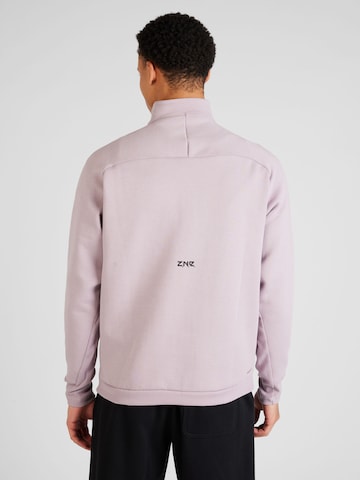 ADIDAS SPORTSWEAR - Sweatshirt de desporto 'Z.N.E.' em roxo