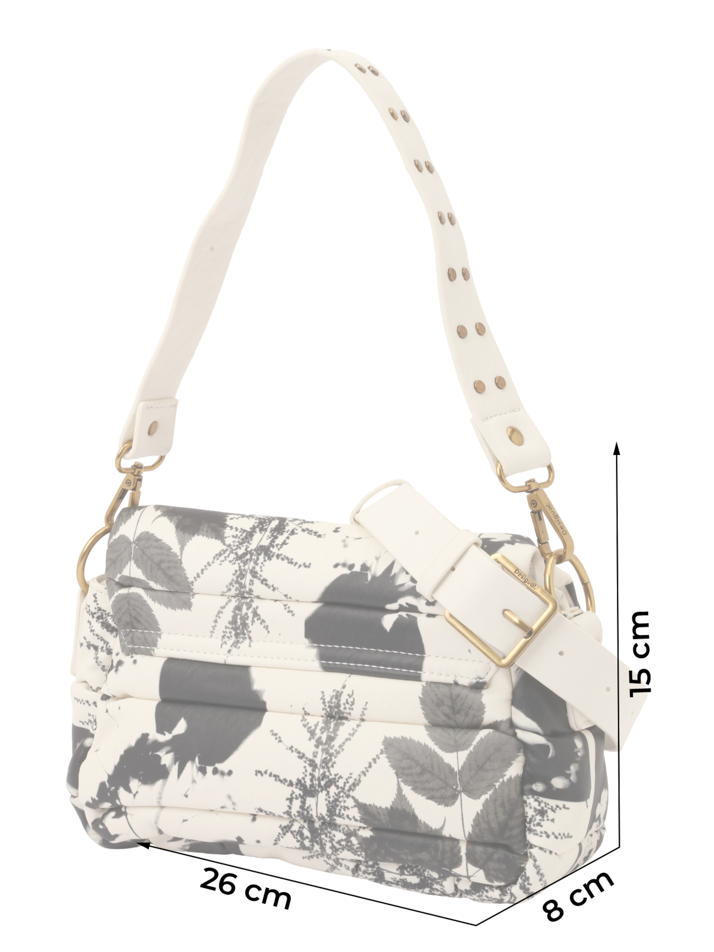 Desigual Umhängetasche 'BOLS_NO NAME_TROMSO' in Beige