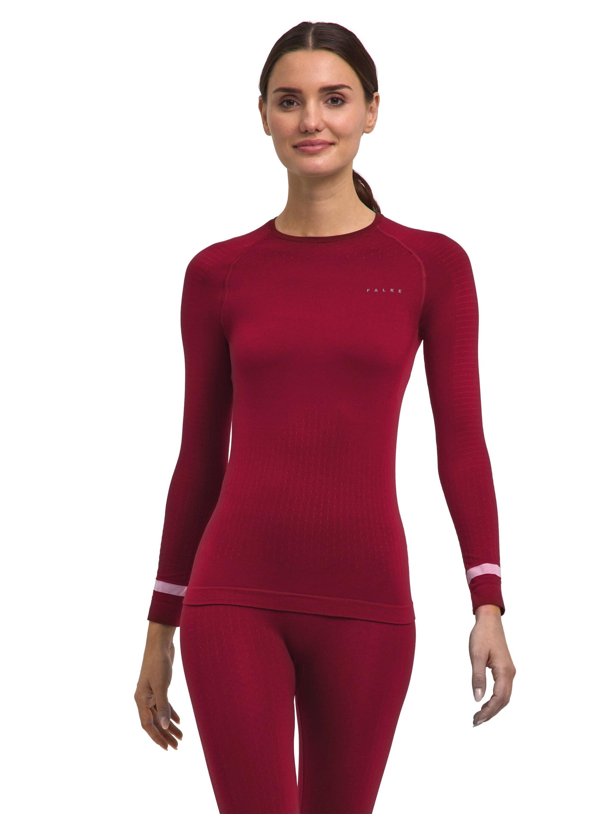 FALKE Base Layer in Red: front