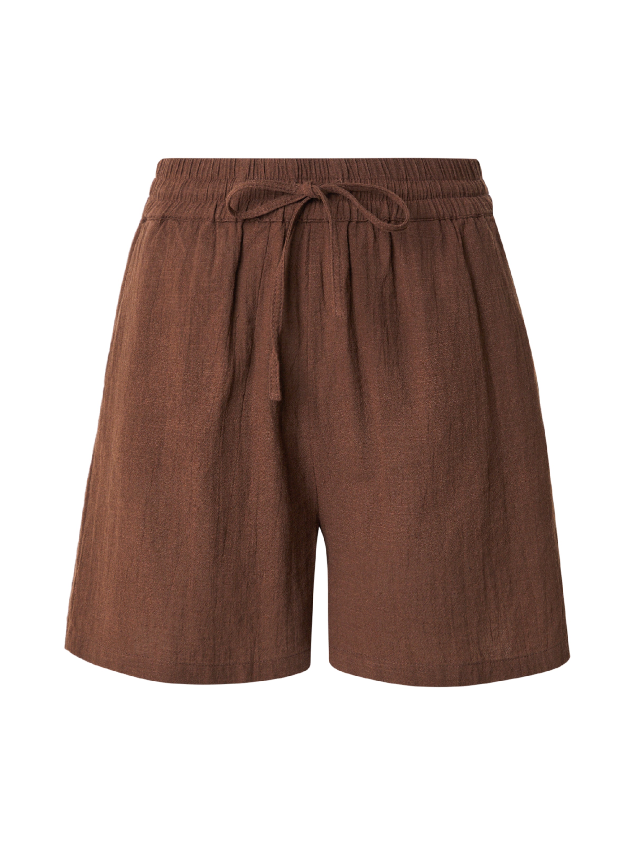 ONLY Pants 'ONLTIZANA' in Brown: front