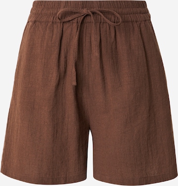 ONLY Pants 'ONLTIZANA' in Brown: front
