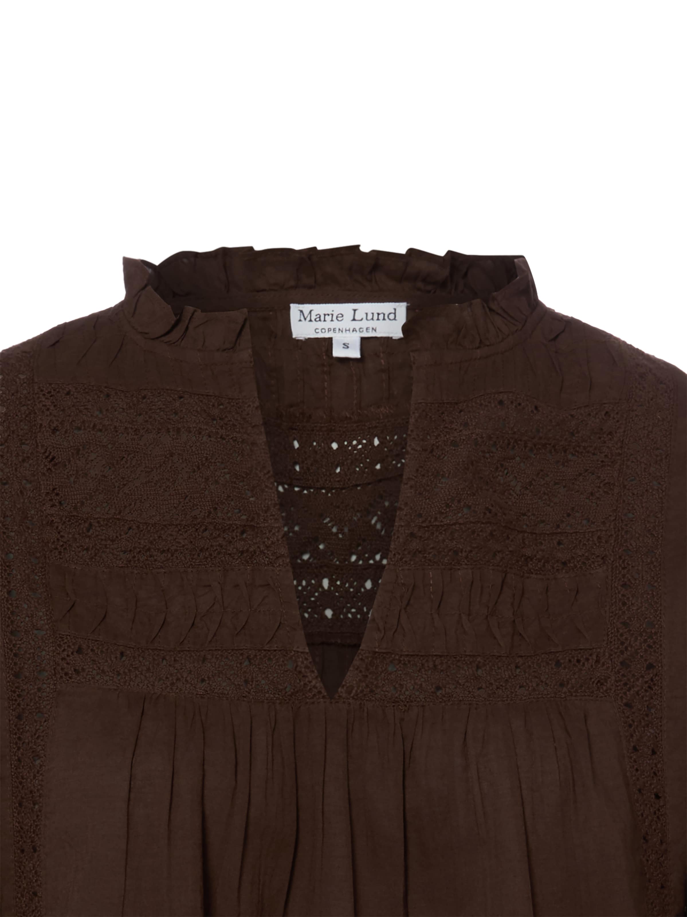 Chemisier Marie Lund en marron