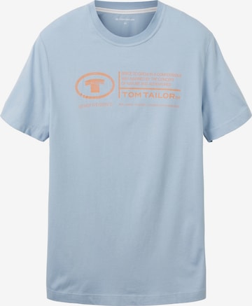 TOM TAILOR Shirt in Blauw: voorkant
