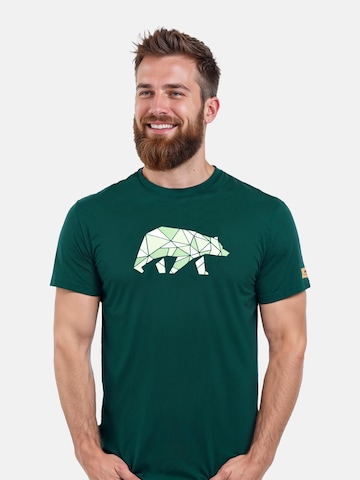 FORSBERG T-Shirt 'Espenson' in Grün: Vorderseite