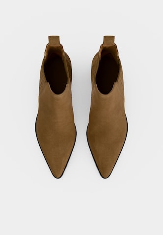 Copenhagen Studios - Botas chelsea '298' em castanho