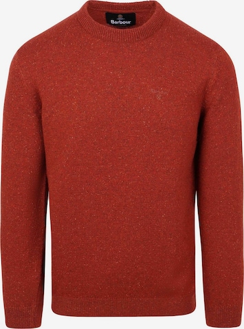 Barbour Sweater 'Tisbury' in Red: front