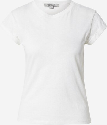 AllSaints Μπλουζάκι 'ANNA' σε λευκό: μπροστά