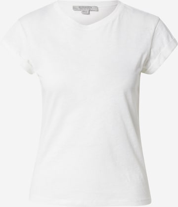 AllSaints - Camisa 'ANNA' em branco: frente