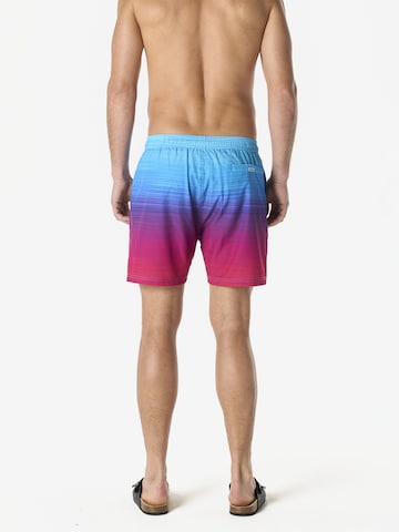KOROSHI Badeshorts in Blau