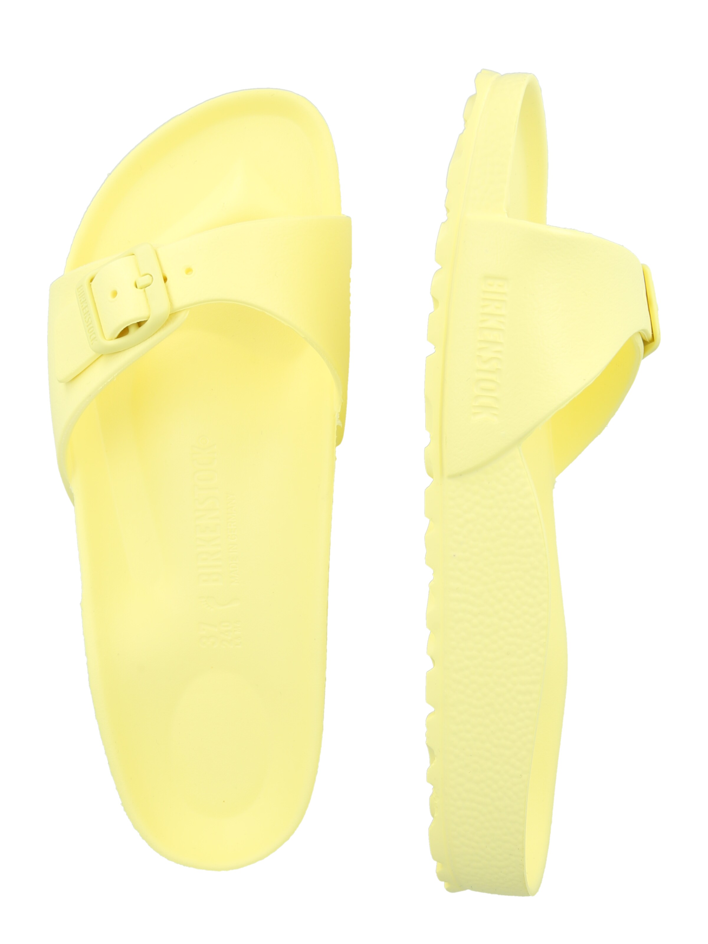 BIRKENSTOCK - Zapatos abiertos 'Madrid' en amarillo
