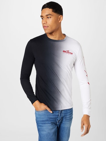 HOLLISTER - Camiseta en negro: frente