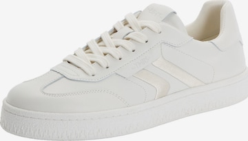 Tamaris Platform trainers in White: front