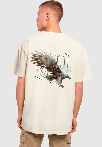 2Y Premium Shirt 'EAGLE' in Beige: front