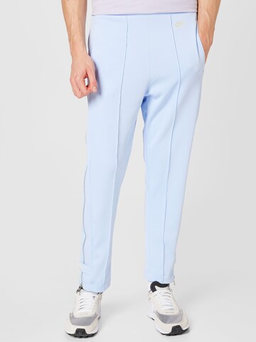 Nike Sportswear Regular Trousers in Blue: front