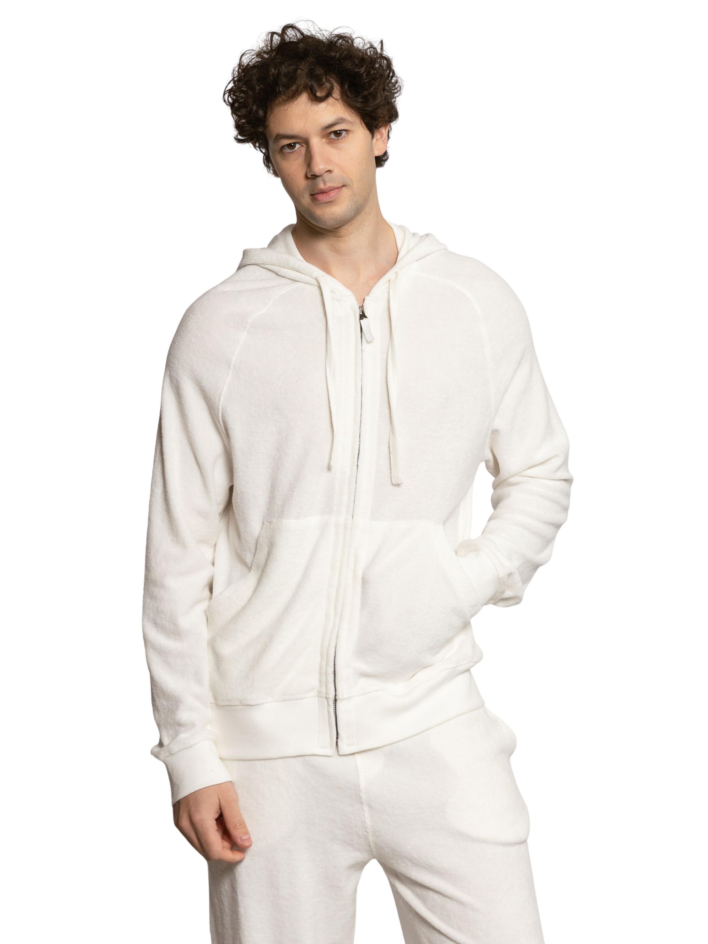 Sweat-shirt 'Sponge' LDB en blanc