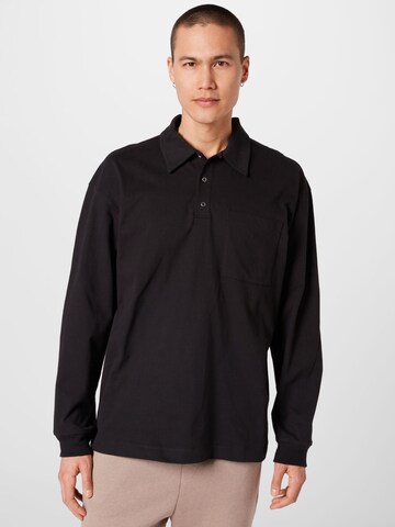 WEEKDAY Shirt 'Nate' in Schwarz: predná strana