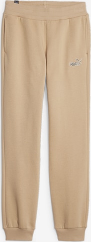 Regular Pantalon de sport 'ESS+ ANIMAL' PUMA en beige : devant