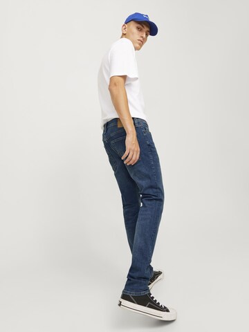 Skinny Jean 'LIAM' JACK & JONES en bleu