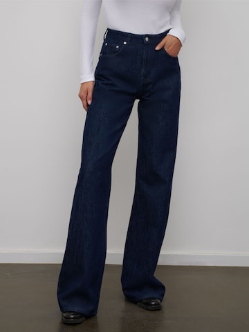 Wide leg Jeans 'Mara Tall' de la RÆRE by Lorena Rae pe albastru: față