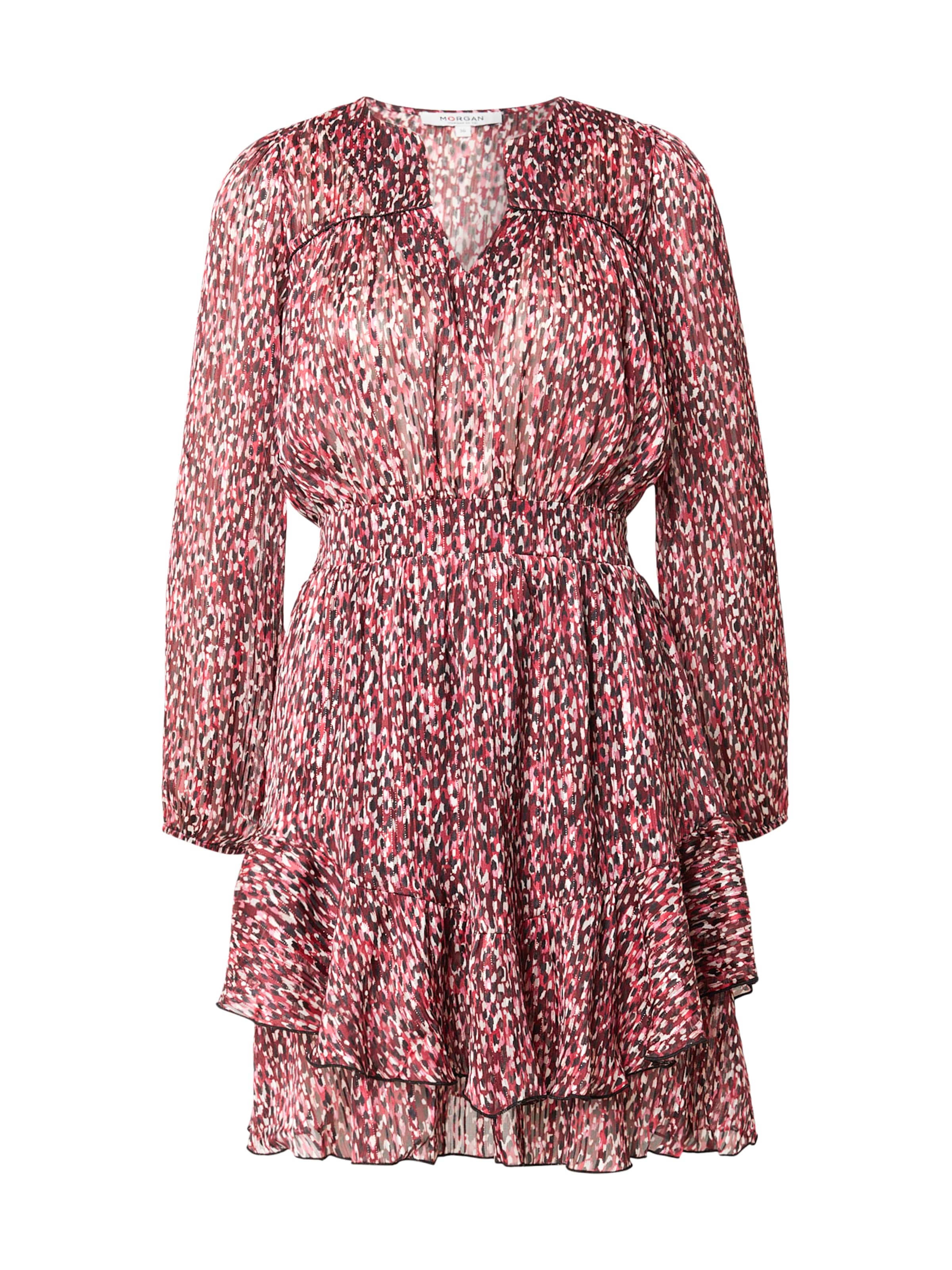 Morgan Φόρεμα '261-RANDY' σε ρόδινο / βουργουνδί / μαύρο / λευκό, Άποψη προϊόντος