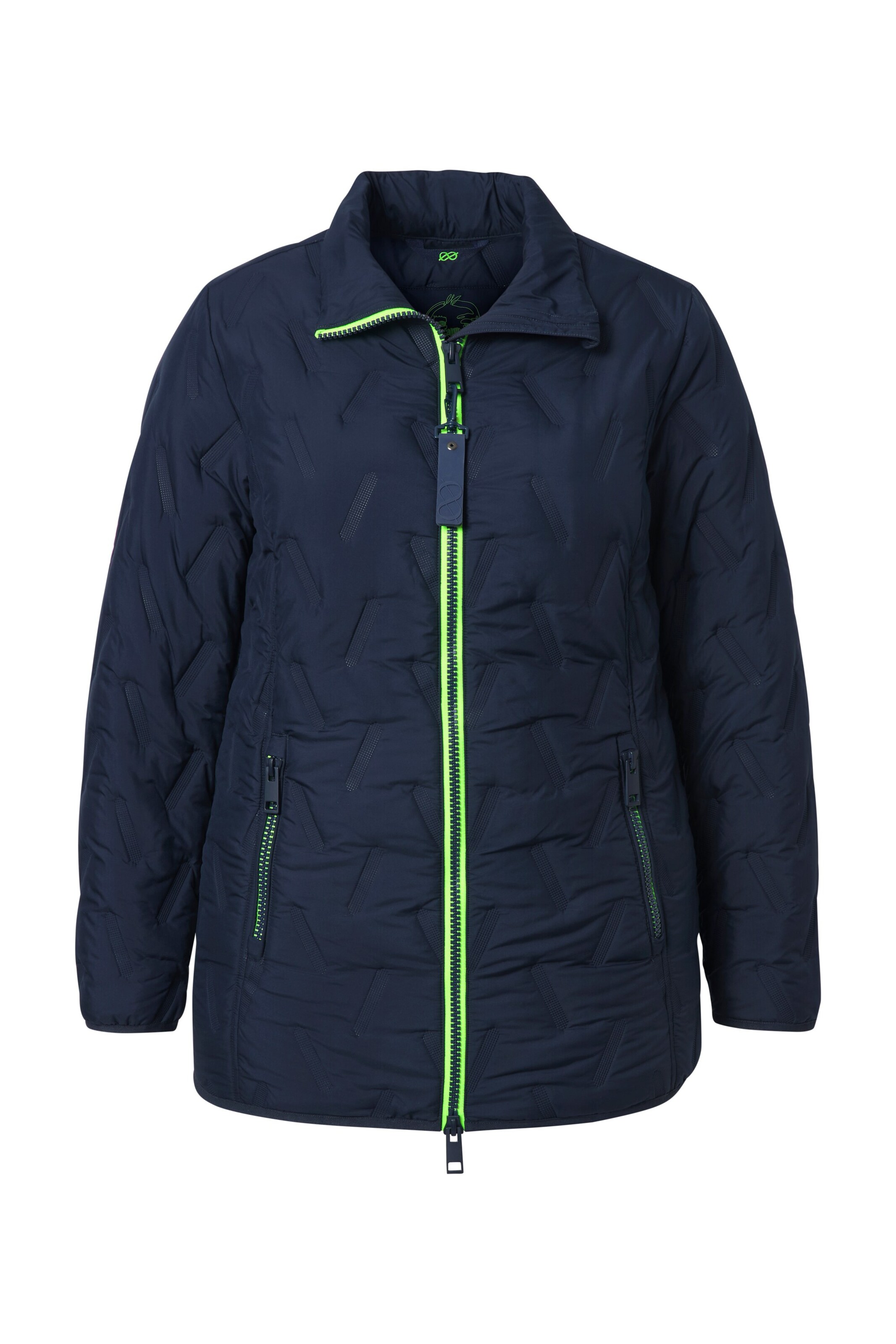 LAURASØN Weatherproof jacket in Blue: front