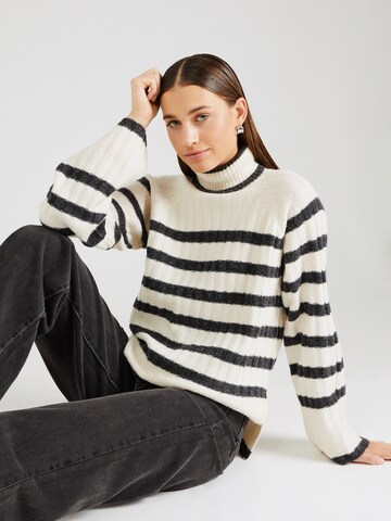 JDY Tröja 'JDYMiley' i beige: framsida