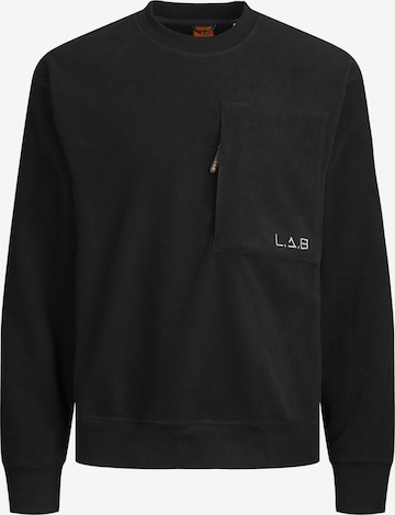 JACK & JONES Sweatshirt i sort: forside