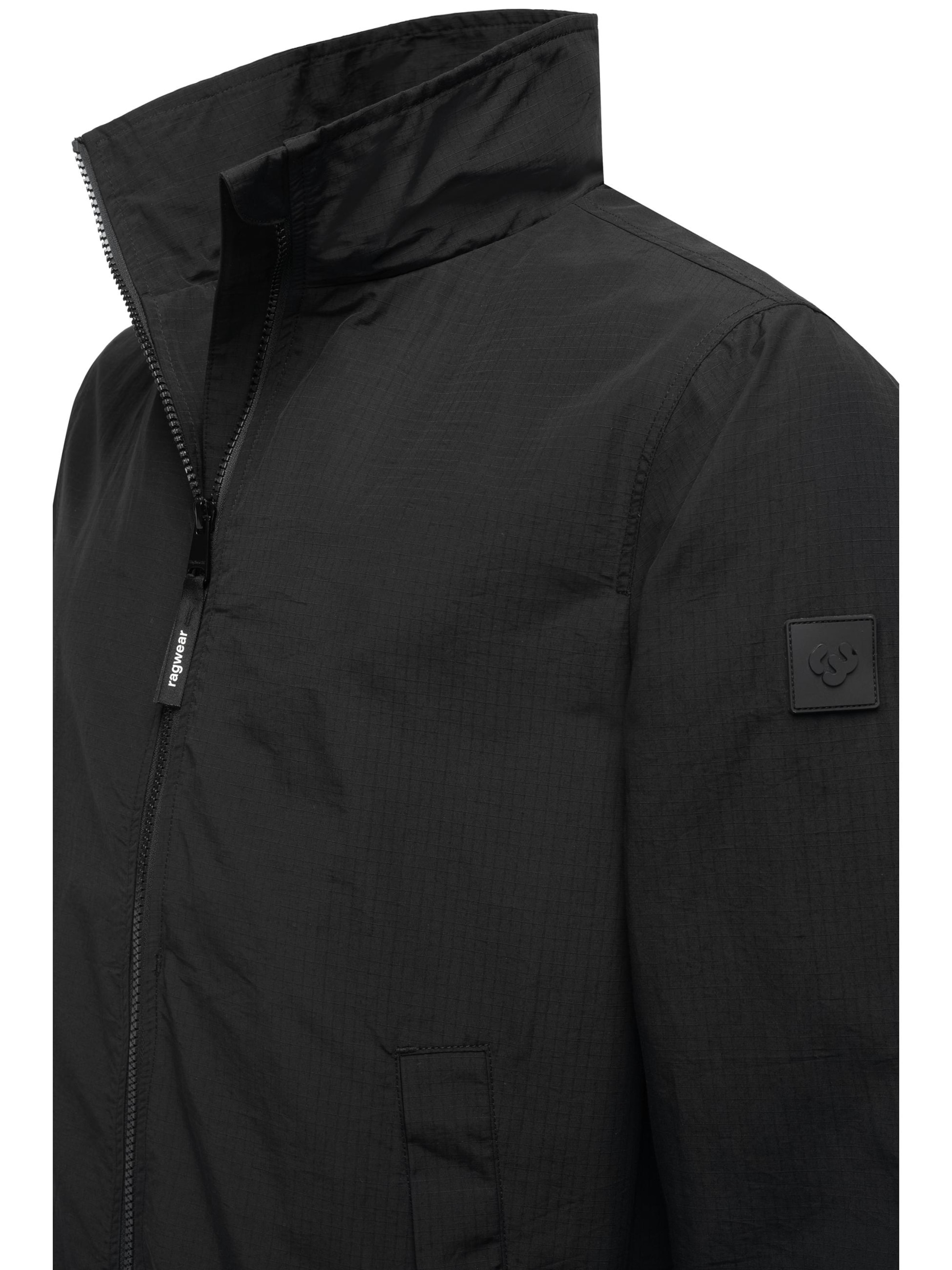 Ragwear Φθινοπωρινό και ανοιξιάτικο μπουφάν 'Holdeon' σε μαύρο