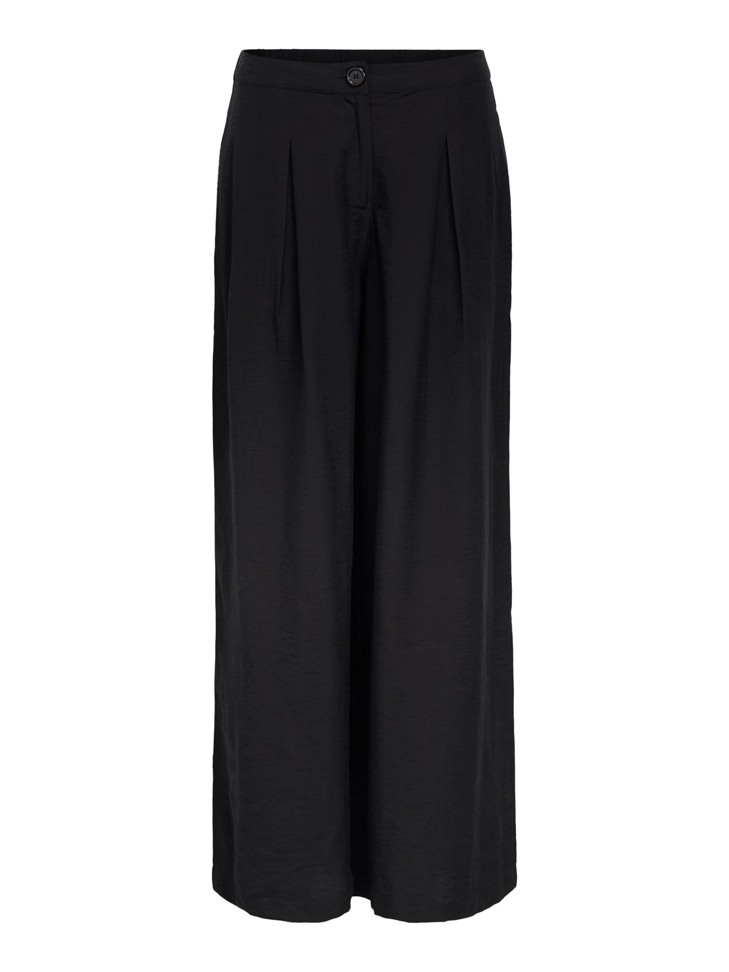 OBJECT Pantalón plisado 'YUI' en negro, Vista del producto