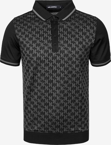 Karl Lagerfeld - Camiseta en negro: frente