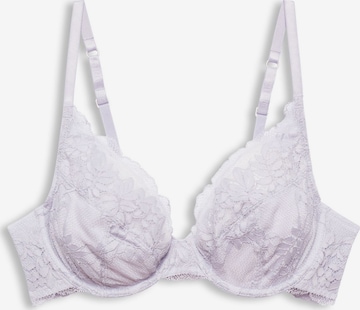 T-shirt Reggiseno di ESPRIT in lilla: frontale