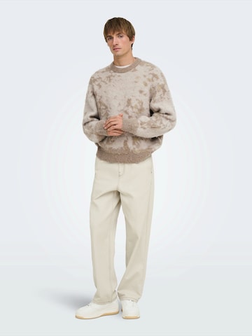 Only & Sons Neulepaita 'ONSWILLIS' värissä beige