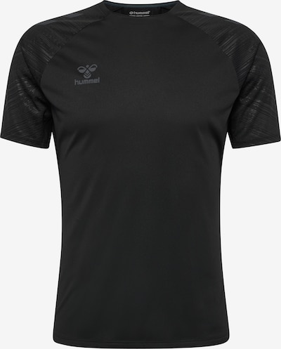 Hummel Tehnička sportska majica 'Pro' u tamo siva / crna, Pregled proizvoda