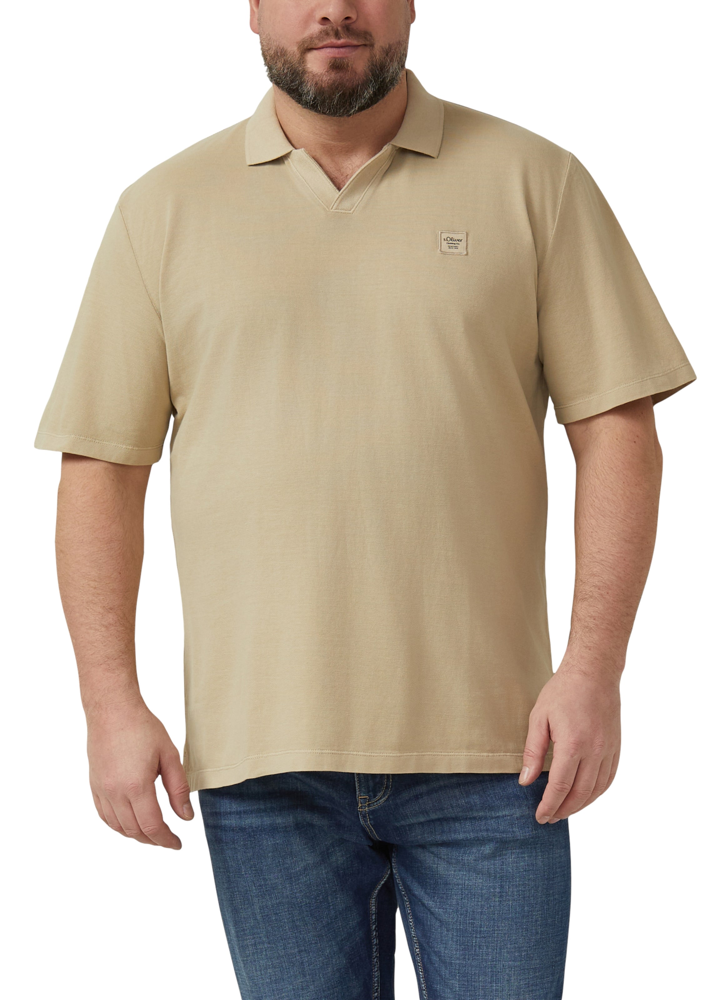 s.Oliver Shirt in Beige