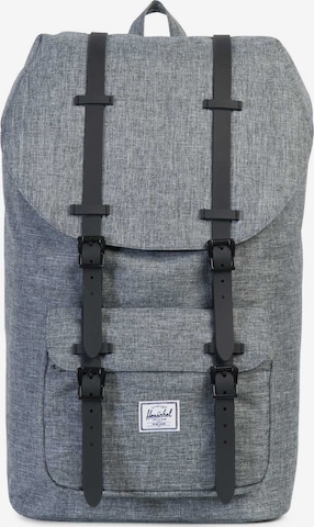 Herschel Backpack 'Little America' in Grey: front