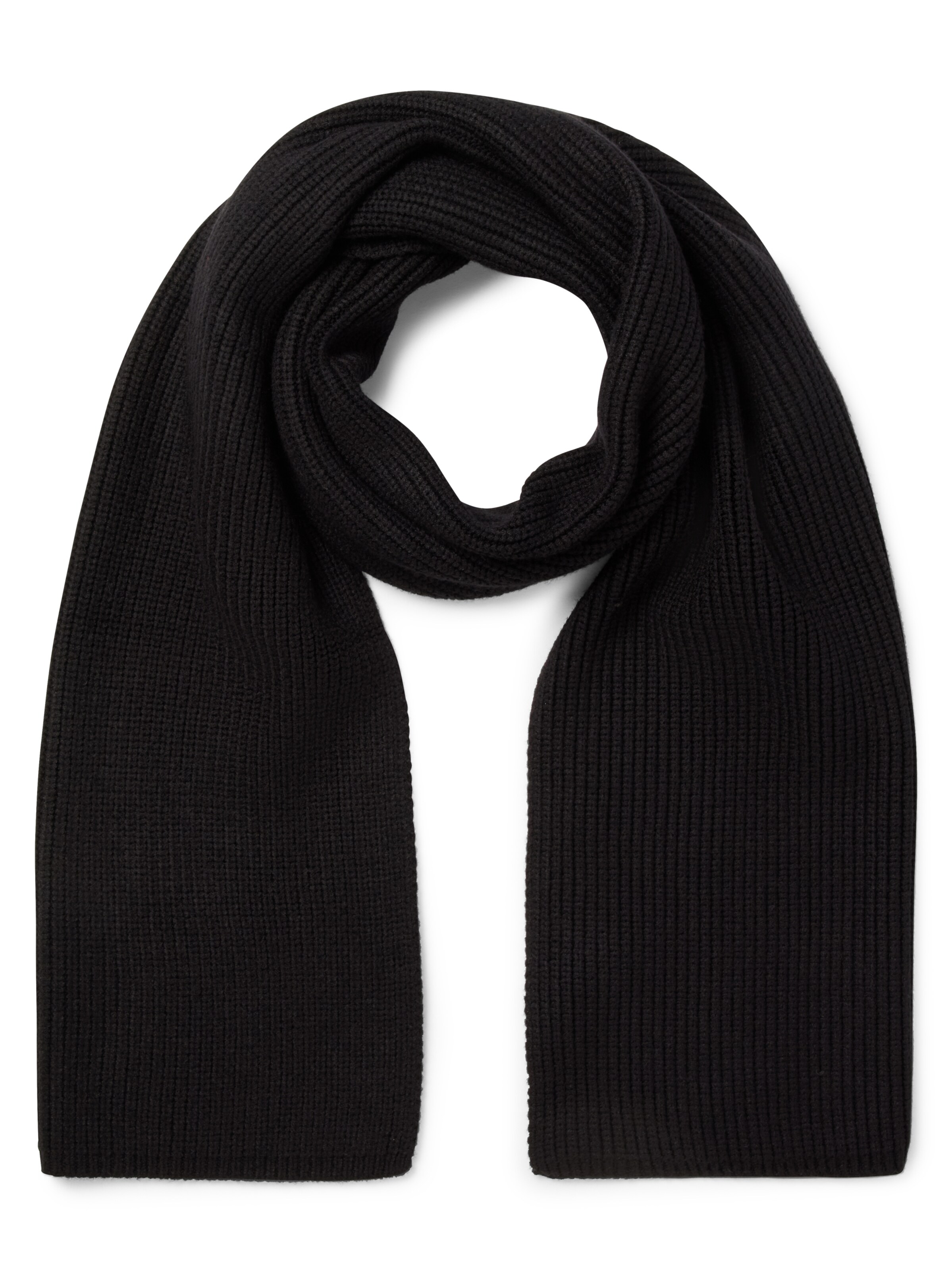 MSCH COPENHAGEN Schal in Schwarz: Vorderseite