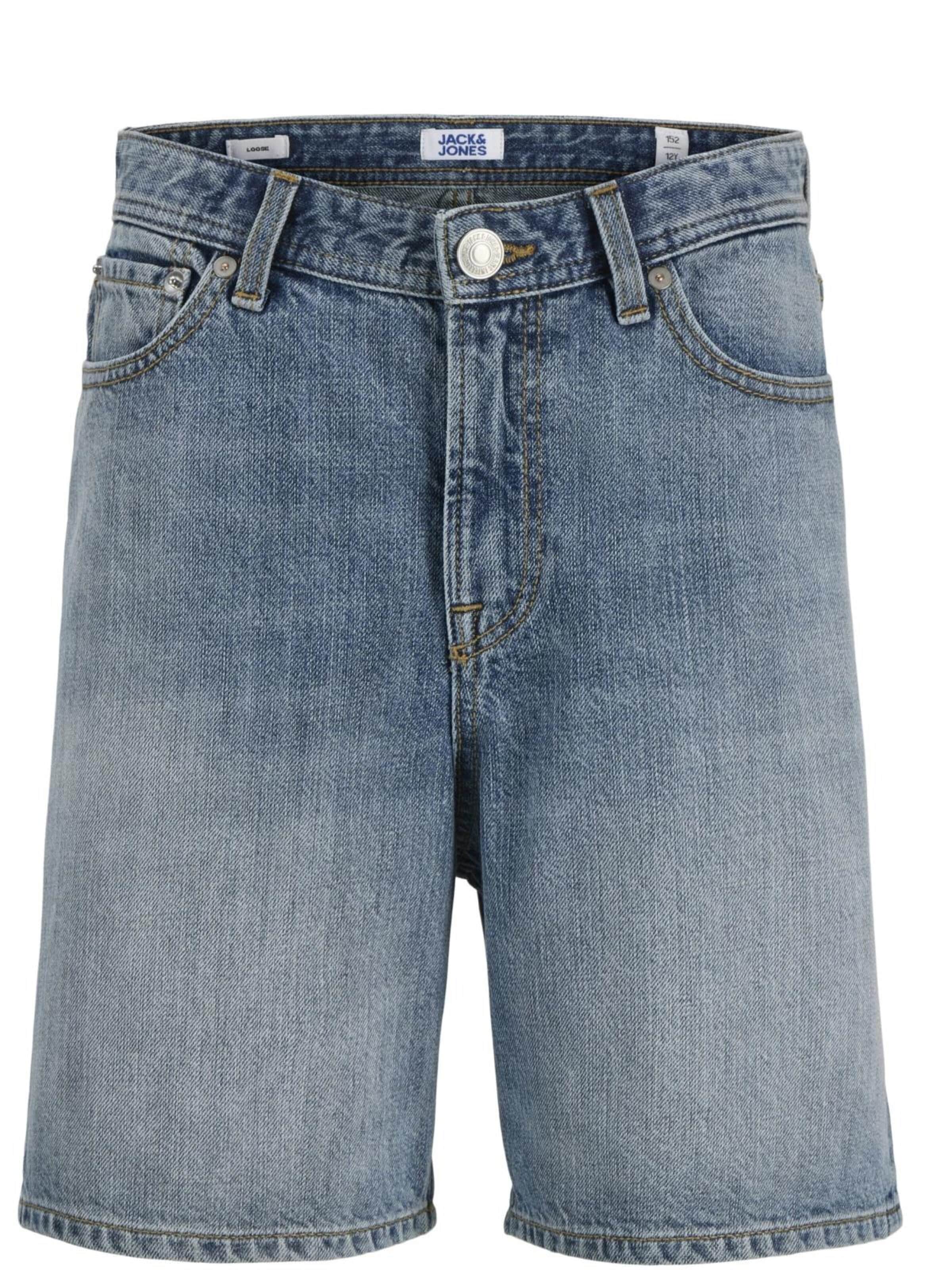 JACK & JONES Regular Jeans in Blauw: voorkant