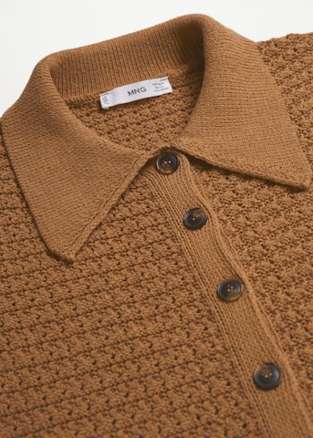 MANGO Strickjacke 'Dumin' in Braun