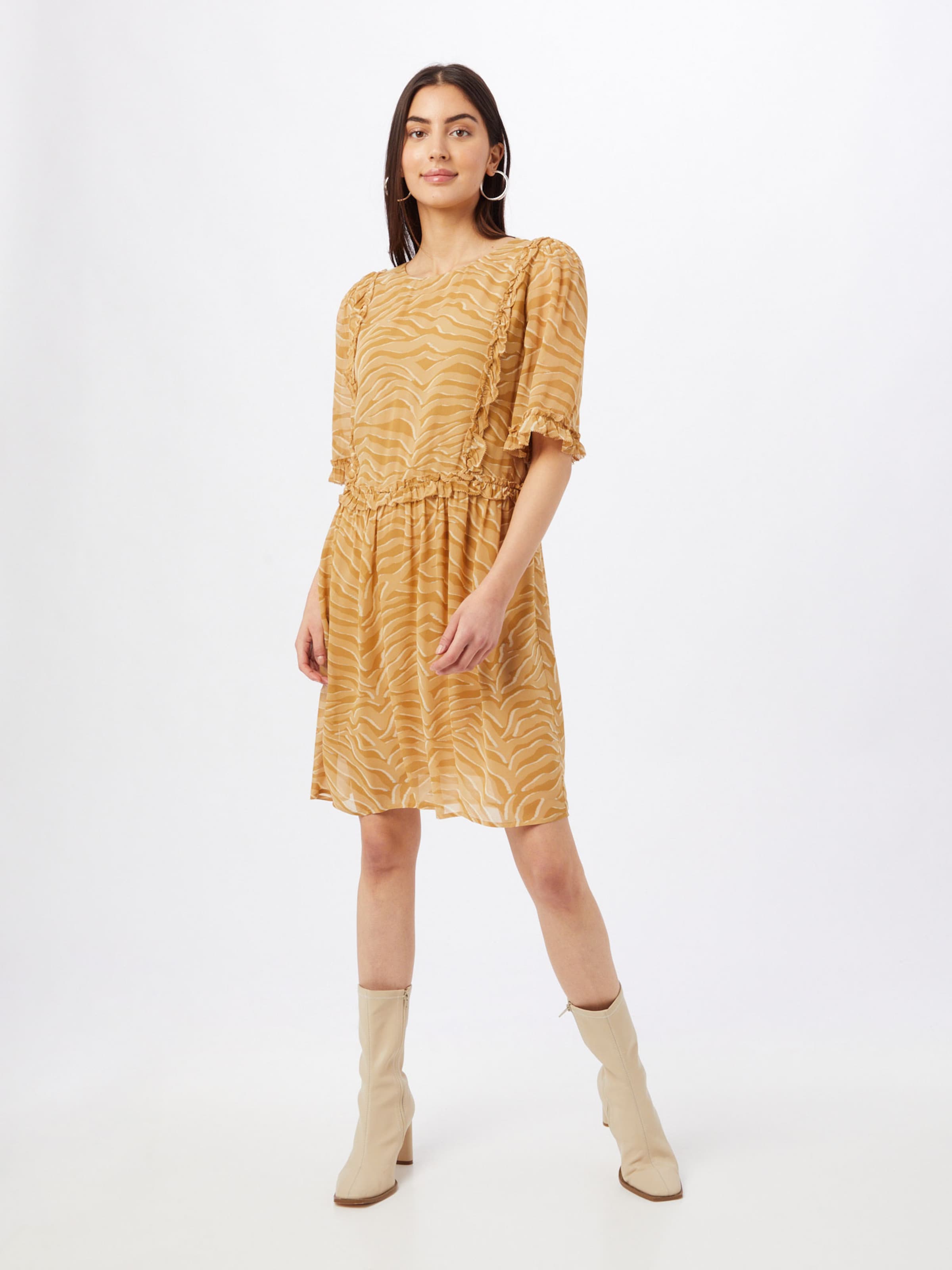 Frauen Kleider MOS MOSH Kleid 'Malise' in Gelb, Hellgelb - MV38324 Frauen Kleider MOS MOSH Kleid 'Malise' in Gelb, Hellgelb - MV38324