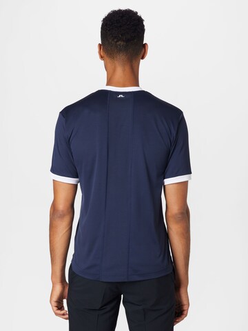 J.Lindeberg Functioneel shirt in Blauw