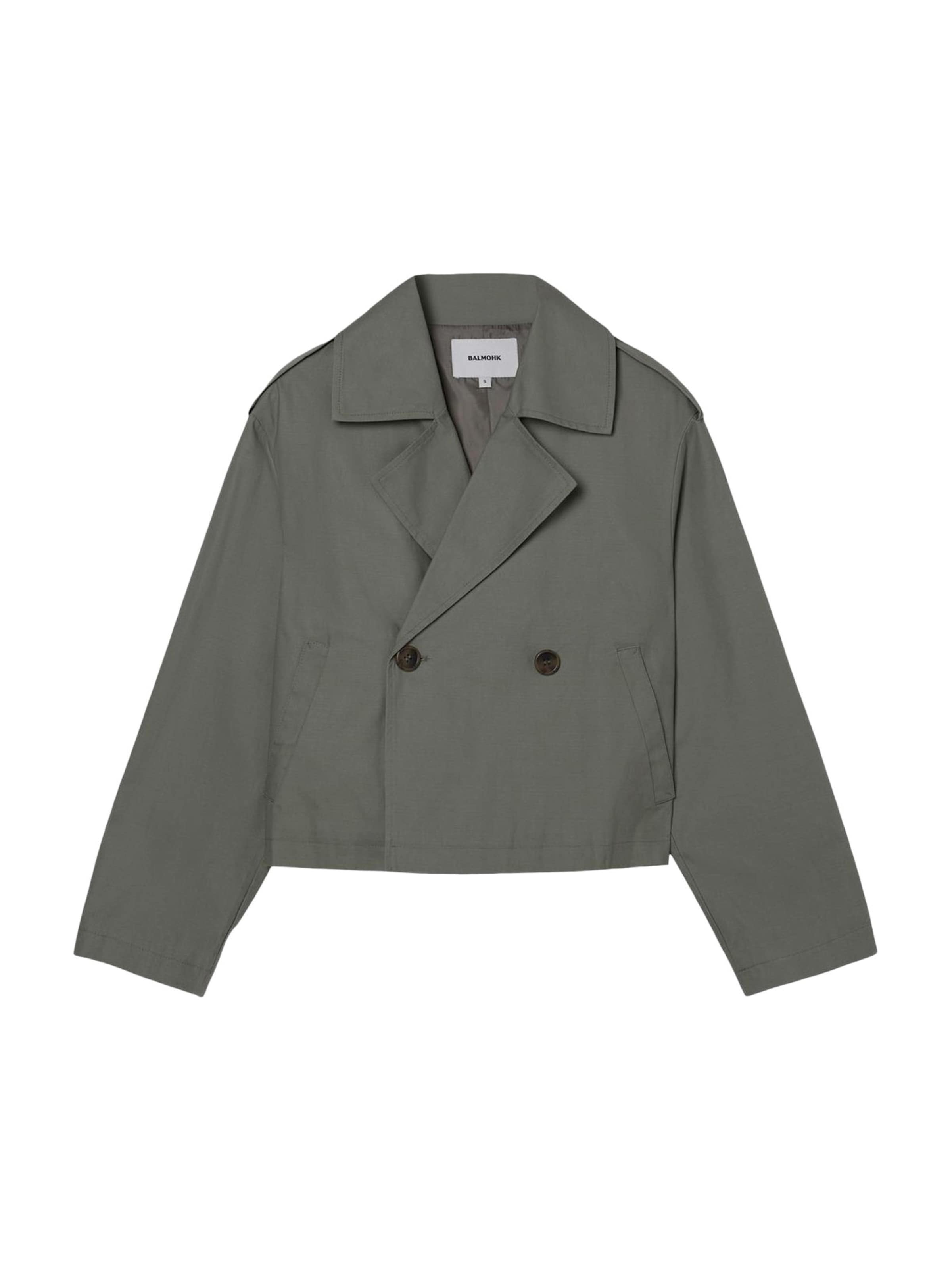 Giacca di mezza stagione di BALMOHK in verde: frontale