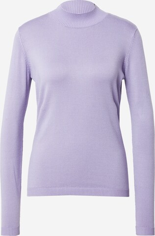 Pull-over Soft Rebels en violet : devant