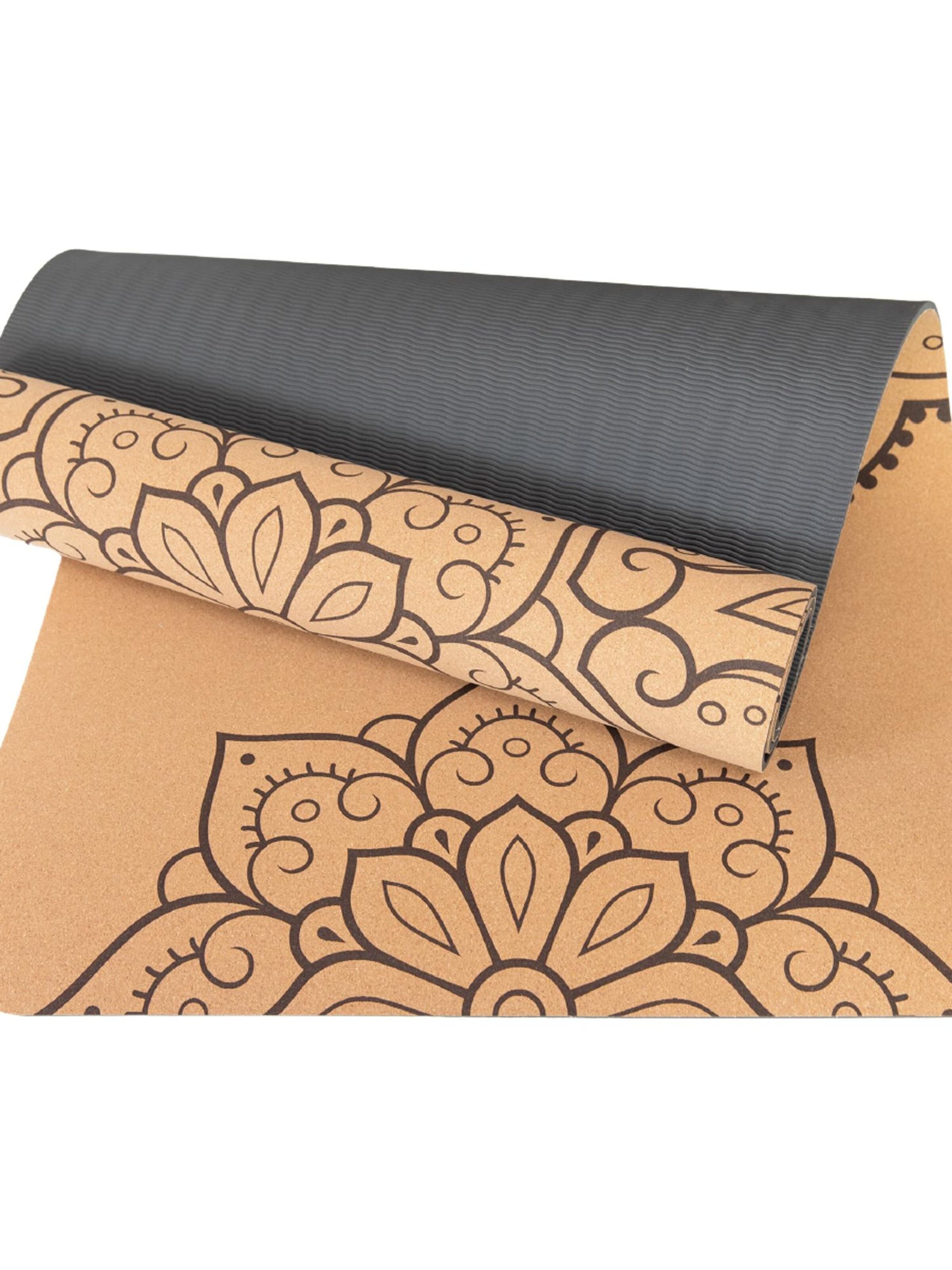Divasya Mat 'Mandala' in Brown
