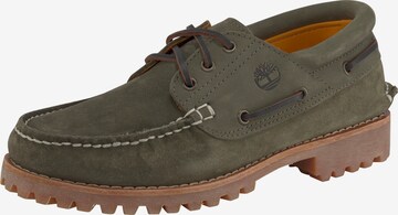 TIMBERLAND Fűzős cipő - zöld: elől